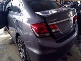 2015 CIVIC GRAY EX-L 1.8 AT  A24034